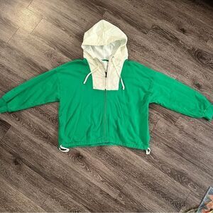 J. Crew Icons Collection Full-zip terry fleece anorak